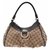 Gucci Vintage Shoulder Bag Brown Cloth  ref.142030
