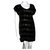 French Connection Black velvet dress  ref.142059