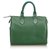 Louis Vuitton Green Epi Speedy 25 Verde Couro  ref.142136