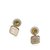 Chanel Gold CC Drop Earrings Golden Metal  ref.142165
