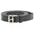 Hermès ETRIVIERE T80 BLACK lined TOUR Silvery Leather Metal  ref.142181
