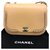 Bolso trenzado Chanel beige Cuero  ref.142207