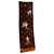 Louis Vuitton sciarpe Marrone scuro Seta  ref.142218