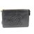 Chanel pouch / clutch Black Leather  ref.142227