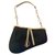 Saddle Christian Dior Clutch bags Black Python  ref.142334
