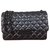 Timeless Chanel Jumbo so Black klassische Flap Bag Schwarz Leder  ref.142367