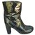 See by Chloé patent leather boots 38 Dark green  ref.142402