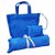 Bolso de playa Chanel + toalla Azul marino Turquesa Algodón  ref.142450