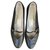 Audrey ballet flats by Salvatore Ferragamo in python, Pointure 36,5 Black Leather  ref.142501