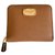 Michael Kors Camel leather wallet Caramel  ref.142507