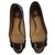 Chloé Ariel Buckle-Accented Loafers Black Dark grey Leather  ref.142516