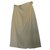 inconnue Pencil skirt Yellow Cotton  ref.142659