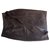 inconnue Wrap over skirt Dark brown Linen  ref.142660