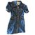 Demin robe Miu Miu, 2017 Coton Elasthane Bleu  ref.142719