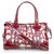 Burberry Red Hearts House Check Pilgrim Satchel Multiple colors Leather Patent leather Cloth Cloth  ref.143007