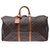 Louis Vuitton Keepall 55 Brown Cloth  ref.143079