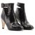 Chanel Ankle Boots / Botas Baixas Preto Couro  ref.143126