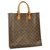 Louis Vuitton Sac plat Toile Marron  ref.143243