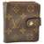 Louis Vuitton Compact Bifold Wallet Brown Cloth  ref.143292