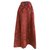 Falda de rosas Comme des Garcons Roja Poliéster Acetato  ref.143559