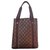 Louis Vuitton shopping bag "Beaubourg" Brown Synthetic  ref.143561