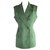Jean Paul Gaultier Vest Jacket Green Wool  ref.143563