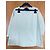 Completo Gonna Courreges Blu Cotone - vista 4