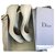 Christian Dior Talons Cuir Blanc  ref.143604