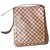 Louis Vuitton Musette bag Marrone scuro Tela  ref.143740