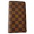 Louis Vuitton Wallets Brown Leather  ref.143756