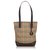 Burberry Brown Haymarket Check Canvas Tote Bag Multiple colors Beige Leather Cloth Cloth  ref.143801