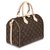 Louis Vuitton speedy Bandouliere Brown Leather  ref.143916