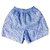 Belos shorts MAJE cintura alta Branco Azul Azul claro Algodão  ref.143929