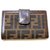 FENDI wallet Zucca fabric and leather Brown Cloth  ref.143941