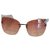 Gucci Sonnenbrille Pink Metall  ref.143952
