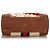 Cartella Gucci Brown Bamboo Needlepoint Canvas - vista 4