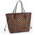 Louis Vuitton Bolsa Neverfull Marrom  ref.144037