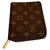 Louis Vuitton Purses, wallets, cases Brown Cloth  ref.144151