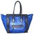 Luggage Hervorragende und seltene Céline Gepäcktasche aus blauem Python Exotisches Leder  ref.144171
