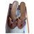 Hermès Hermes Oasis Sandals Cuir Marron  ref.144216