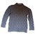 Autre Marque Knitwear Khaki Wool  ref.144322