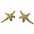 Ilías Lalaoúnis Pendientes de estrella de mar de Ilias Lalaounis con pendientes en oro amarillo 18K Bronce