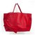 Yves Saint Laurent YSL Red Revsersible Shopper Leather  ref.144462