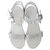 Zadig & Voltaire sandalias blancas tachonadas Blanco Cuero  ref.144533