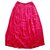 Giorgio Armani Silk long skirt Coral  ref.144539
