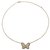 Van Cleef & Arpels Halskette, "Butterfly", Gelbes Gold, weiße Koralle und Diamant.  ref.144558