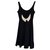 Chanel Dresses Black White Acetate  ref.144580