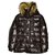 Moncler Coats, Outerwear Brown Synthetic  ref.144627