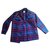 Sandro Coats, Outerwear Blue Wool  ref.144669