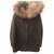 Berenice Coats, Outerwear Khaki Cotton Fur Racoon  ref.144678